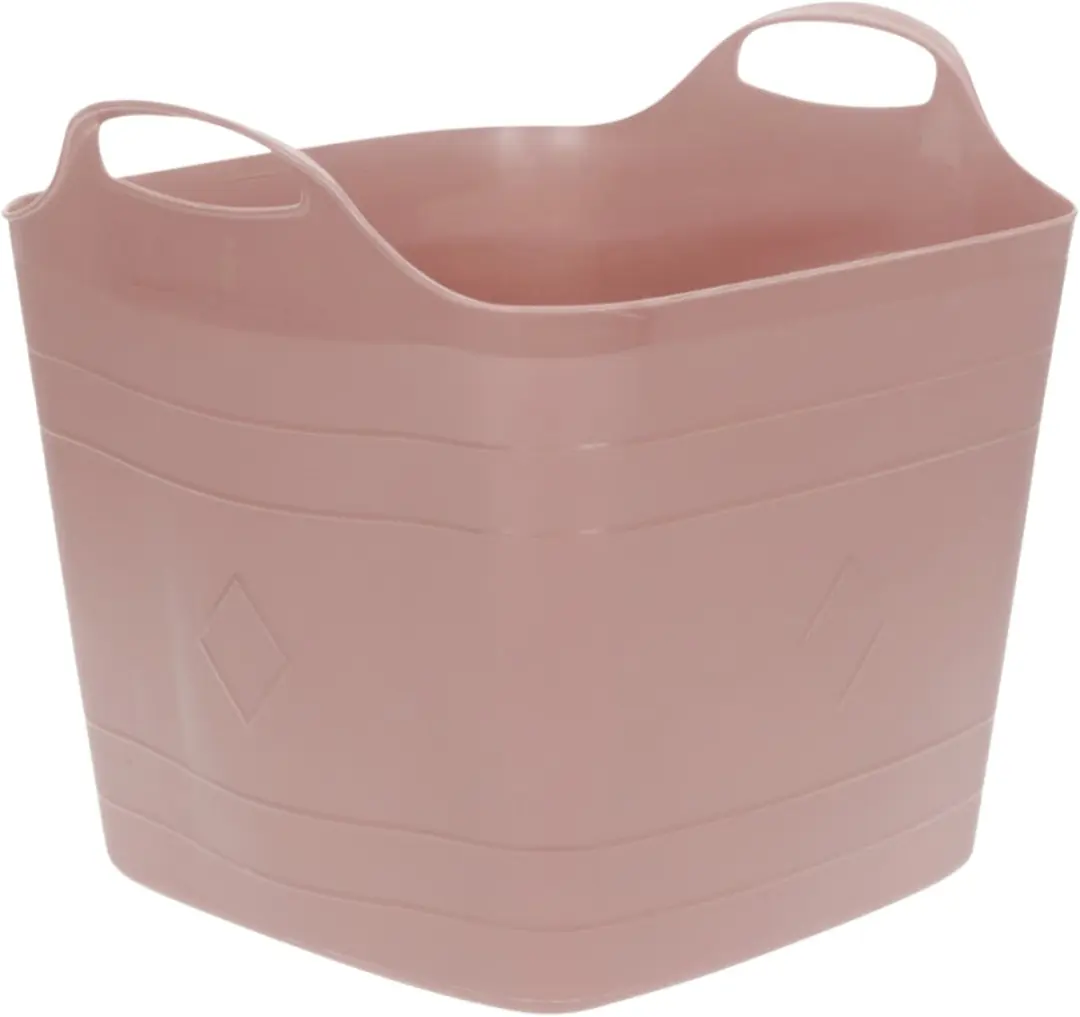 Excellent Houseware Flexibele Kuip Roze 25L