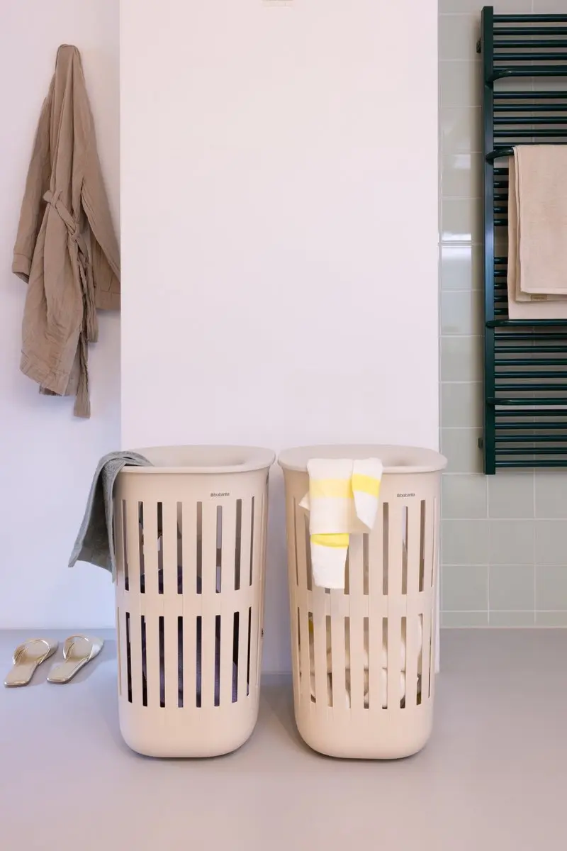 Brabantia Collect-It Wasmand 55L - 2 Stuks Soft Beige