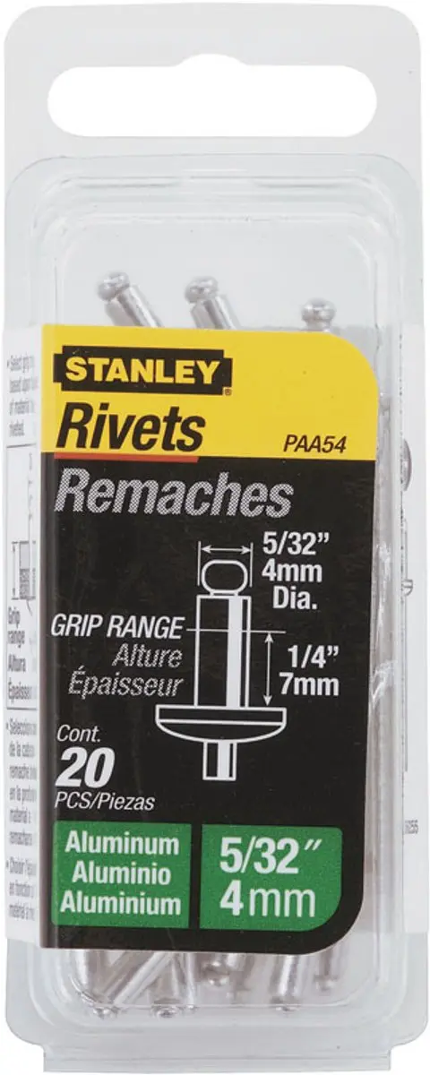 Stanley Popnagels 3x7mm - 20 Stuks