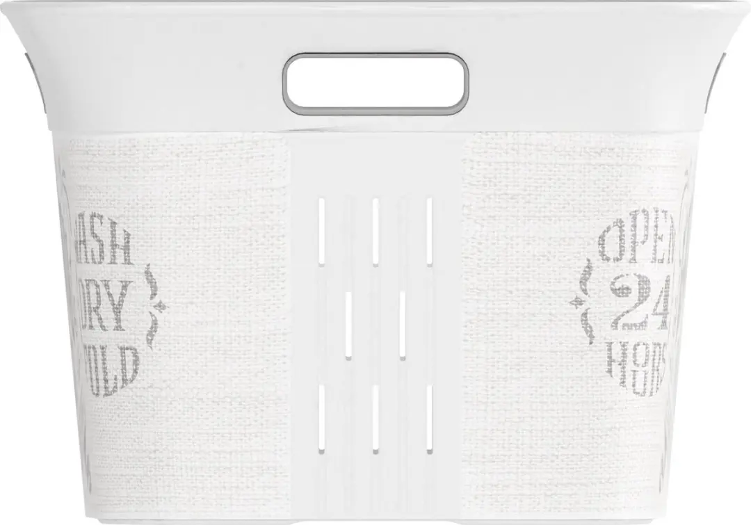 KIS Chic Deluxe Wasmand 45L - Gebroken wit