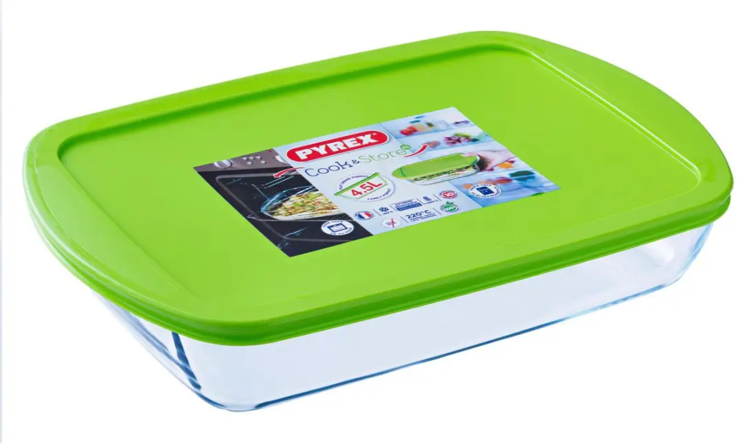 Pyrex Cook & Store Ovenschaal 4.5L - 40x27x6cm - Transparant
