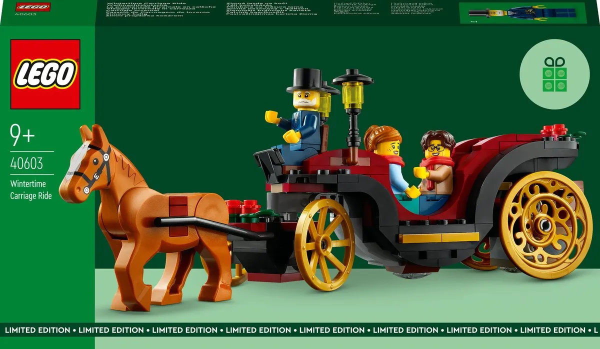 LEGO Winterse Koetstocht 40603