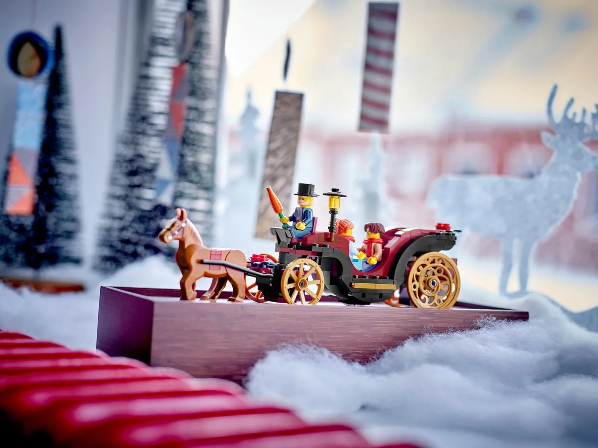 LEGO Winterse Koetstocht 40603 - 153 Stukken