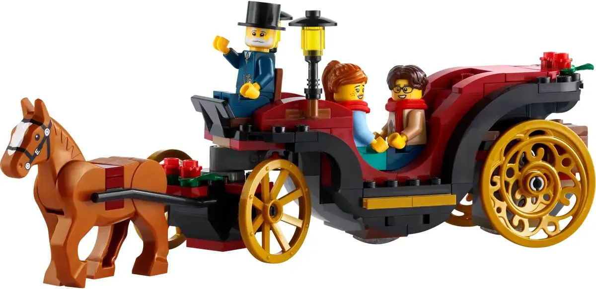 LEGO Winterse Koetstocht 40603 - 153 Stukken