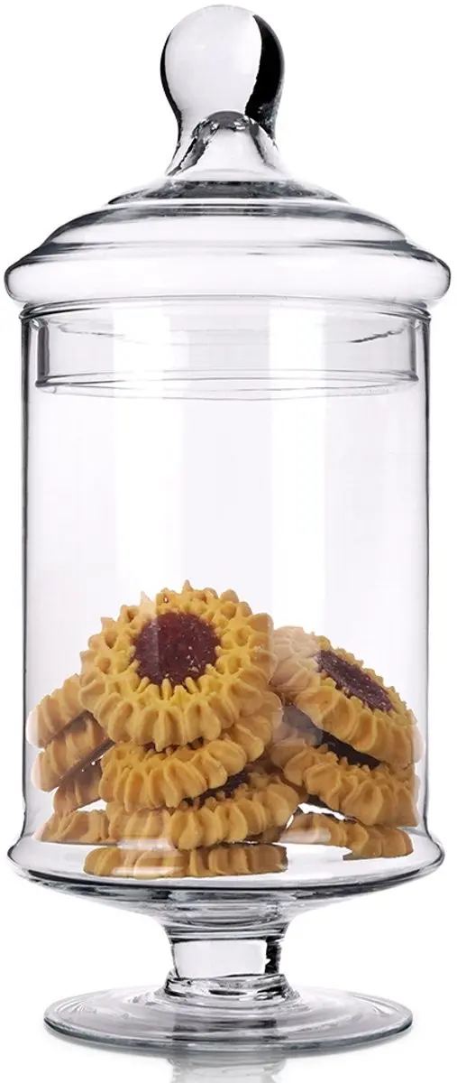 Excellent Houseware Voorraadpot Glas 29L - 14x27cm