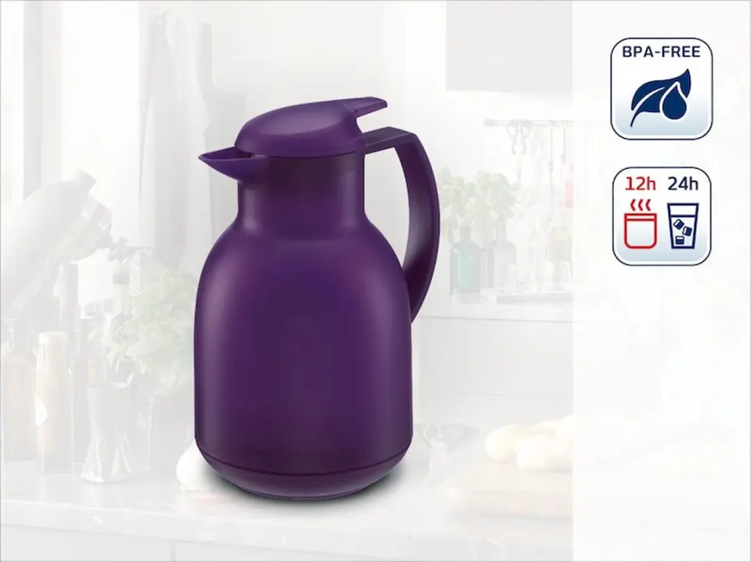 Leifheit Bolero Thermoskan 1L - Paars