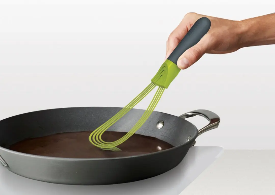 Joseph Joseph Twist Whisk Groene Garde - 2-in-1 Opvouwbaar