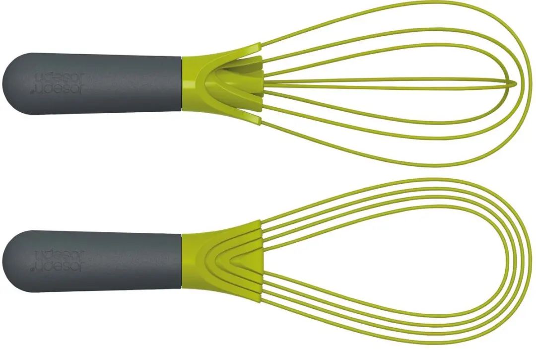 Joseph Joseph Twist Whisk Groene Garde - 2-in-1 Opvouwbaar