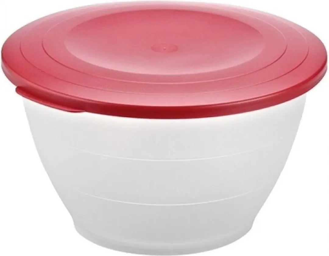 Westmark Beslagkom 2,5L - EMGA - Rood/Wit - afbeelding 2 van 2