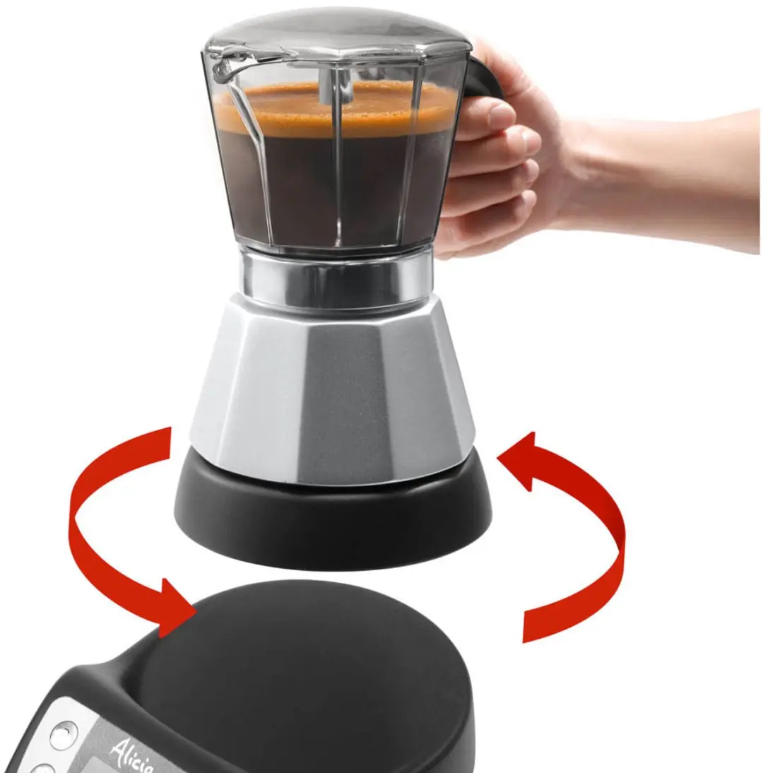 De'Longhi EMKP 42.B Moka-koffiezetapparaat - 4 Kopjes - 300ml - Zilver