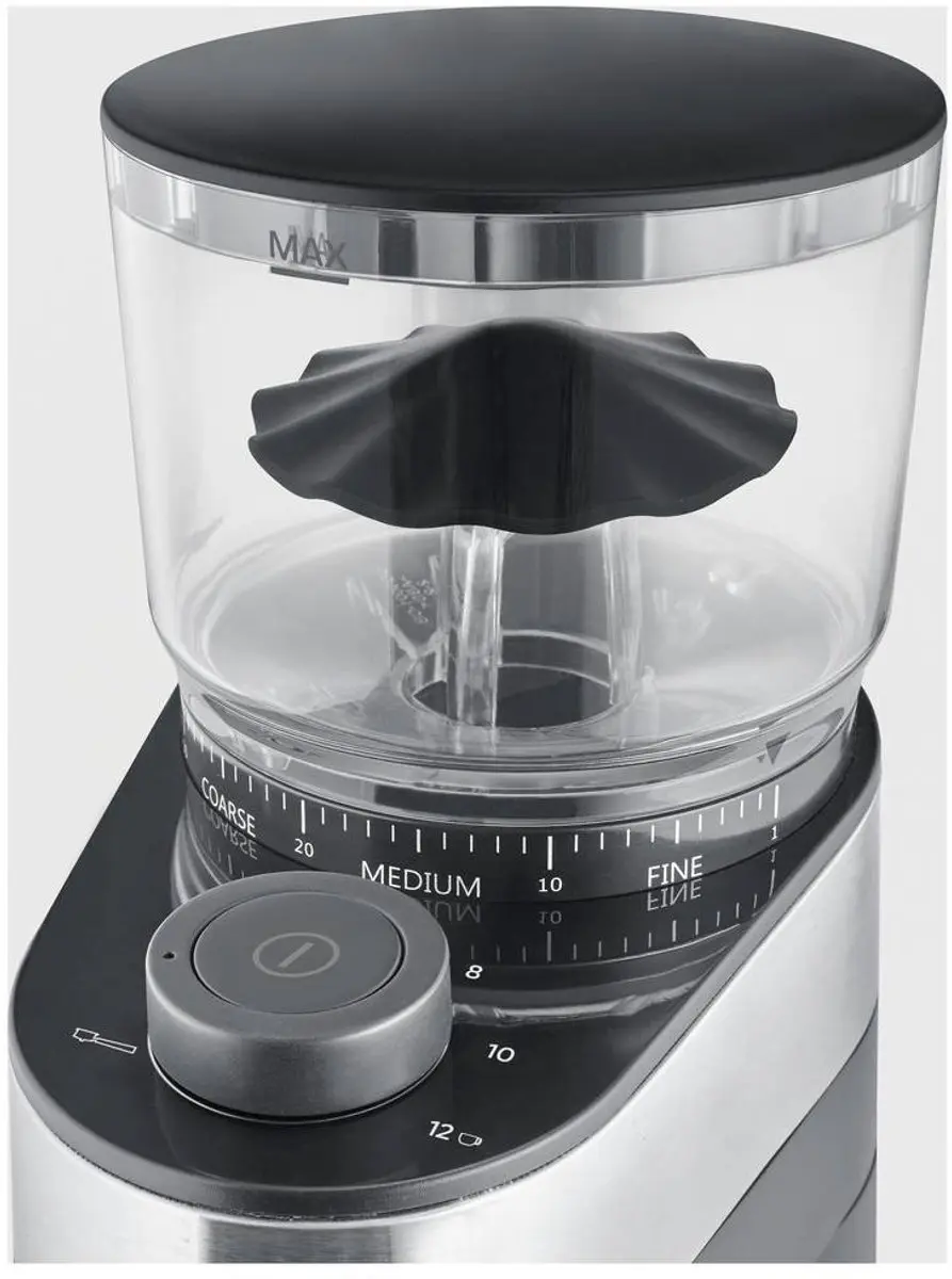 Severin KM 3880 Koffiemolen - 140W - 30 standen - Zwart/RVS - afbeelding 6 van 6