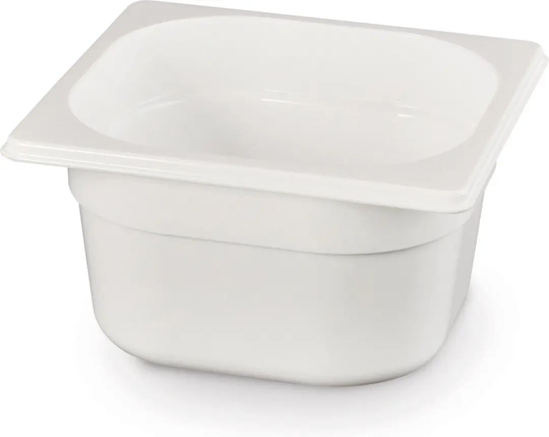 HENDI Gastronormbak 1,6L Wit 176x162x100mm