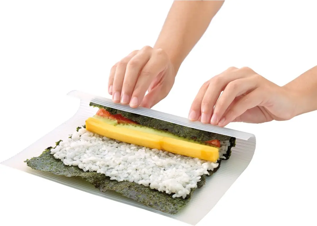 Lékué Makisu Sushi Mat - Siliconen Transparent