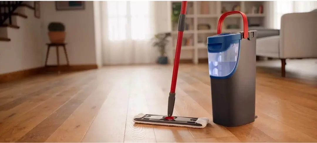 Vileda H2Pro Flatmop Systeem - 3 Navullingen + 3 Opzetstukken - Zwart