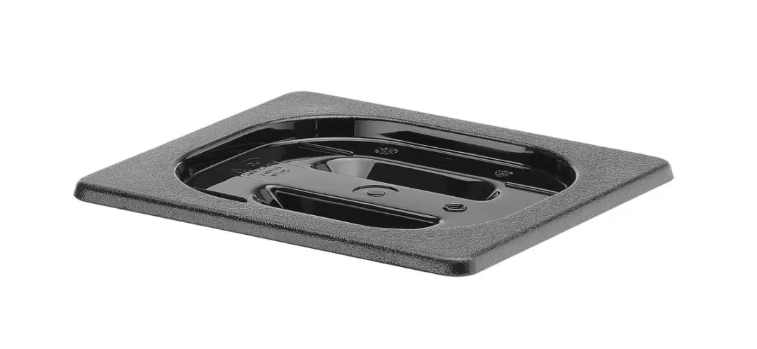 HENDI Deksel GN 176x162mm - Zwart Polycarbonaat - afbeelding 6 van 6