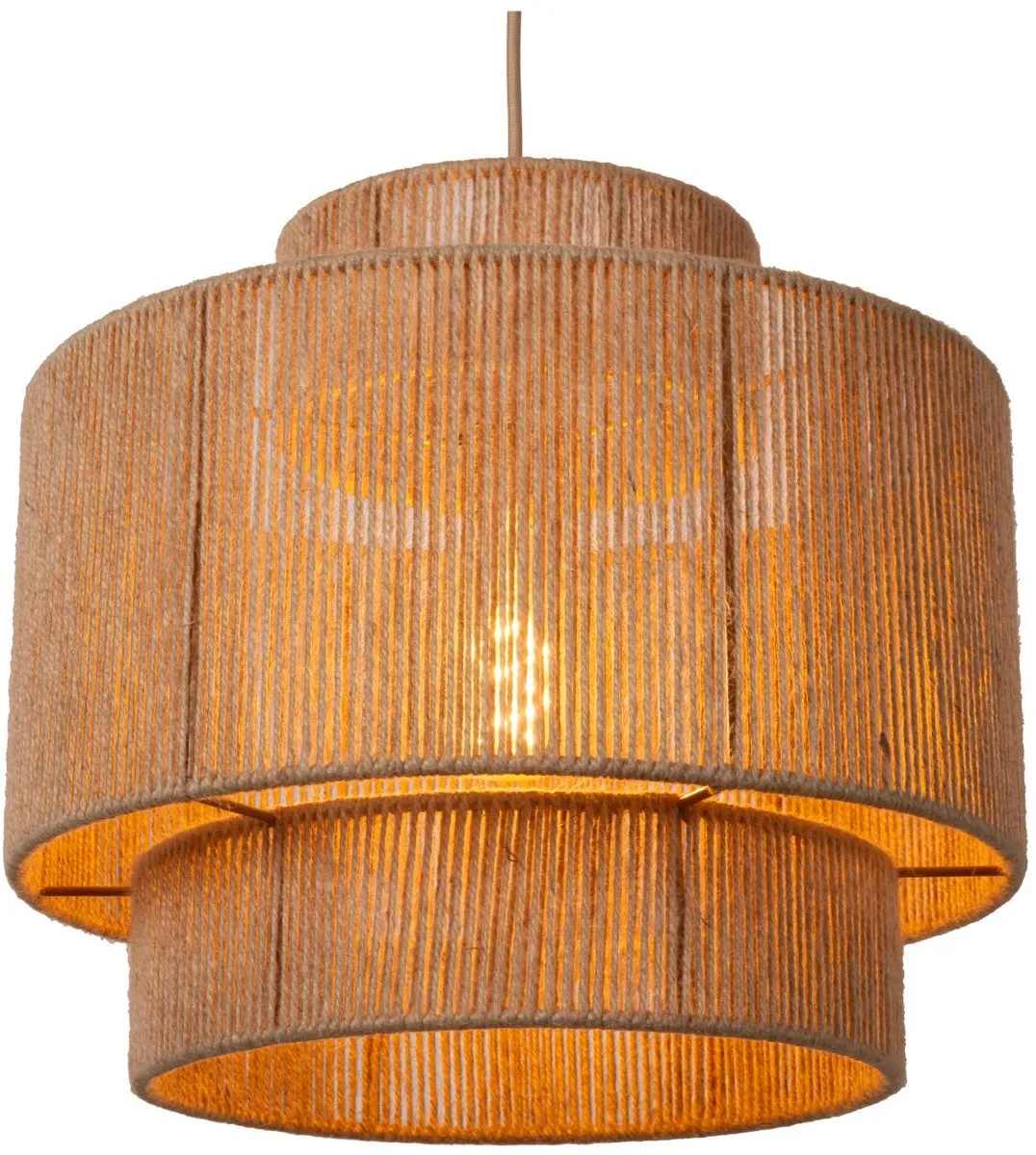 Lucide Nomi Hanglamp Ø40cm - Taupe