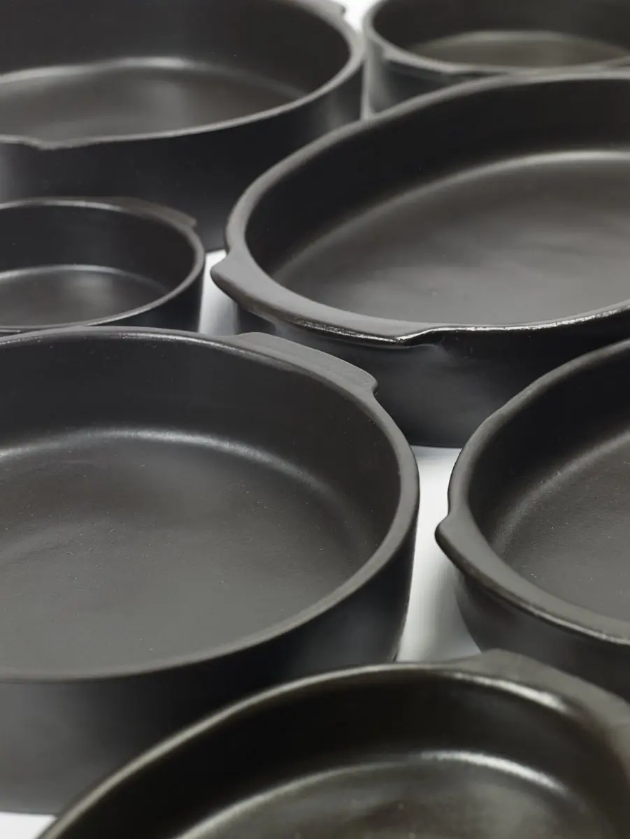Serax Pascale Naessens Pure Ovale Ovenschaal L - 3L - Zwart