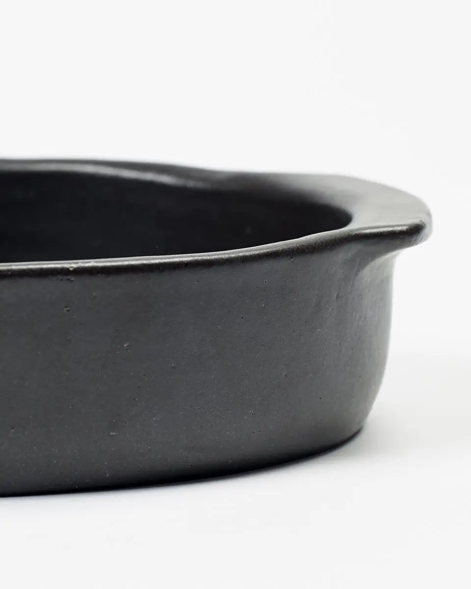 Serax Pascale Naessens Pure Ovale Ovenschaal L - 3L - Zwart