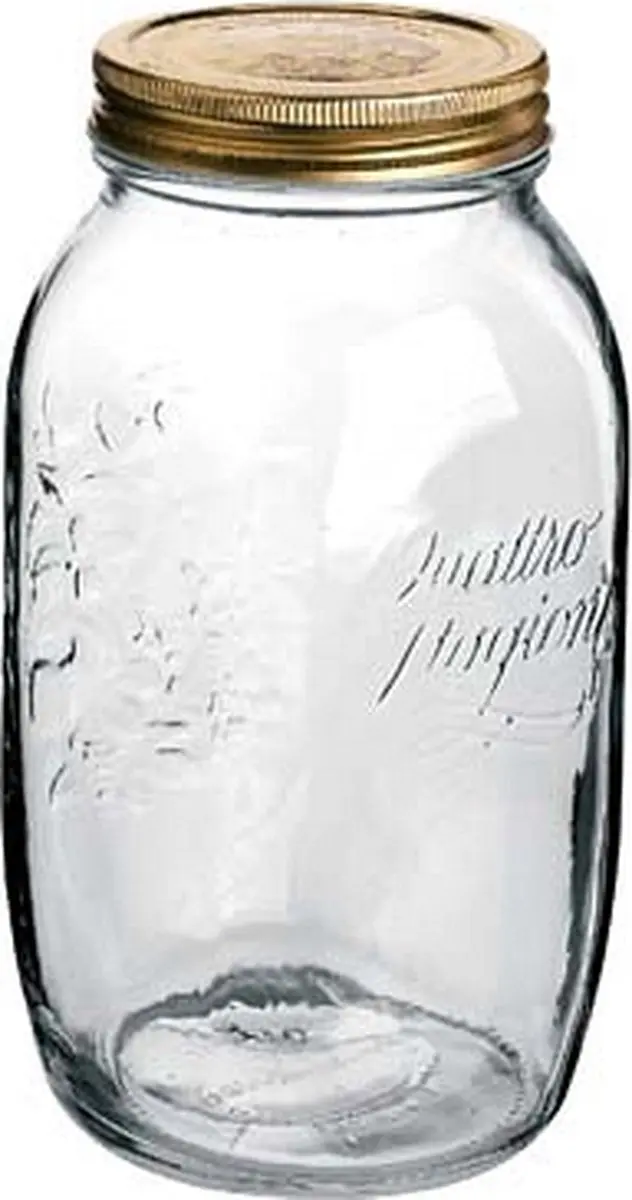 Bormioli Rocco Weckpot 1,5L - Glas - 21x10,5cm