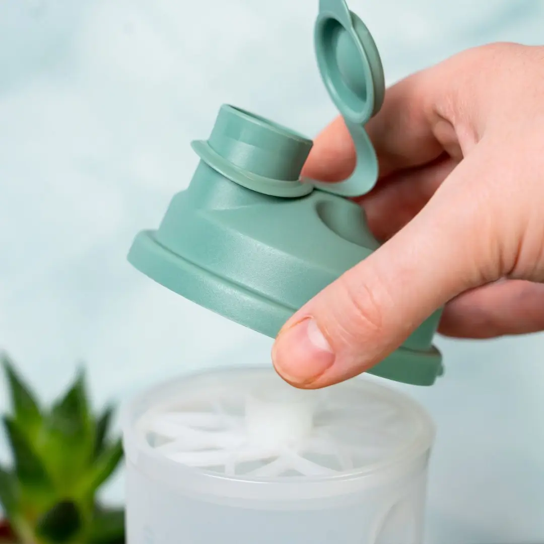 Westmark Dressingshaker Mixery 0,5L - BPA-vrij - Doorzichtig/Mint Groen