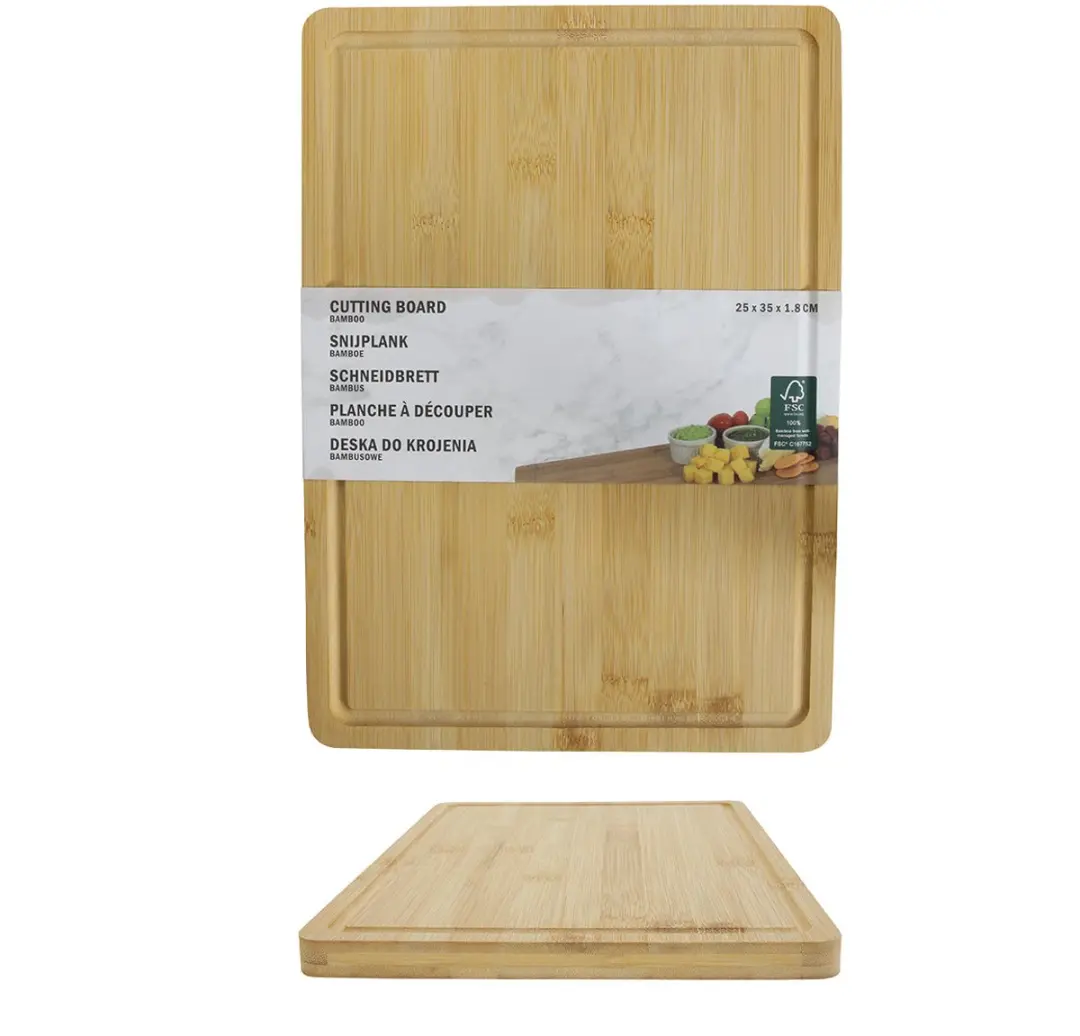 Cookinglife Bamboe Snijplank 25x35cm - Bruin