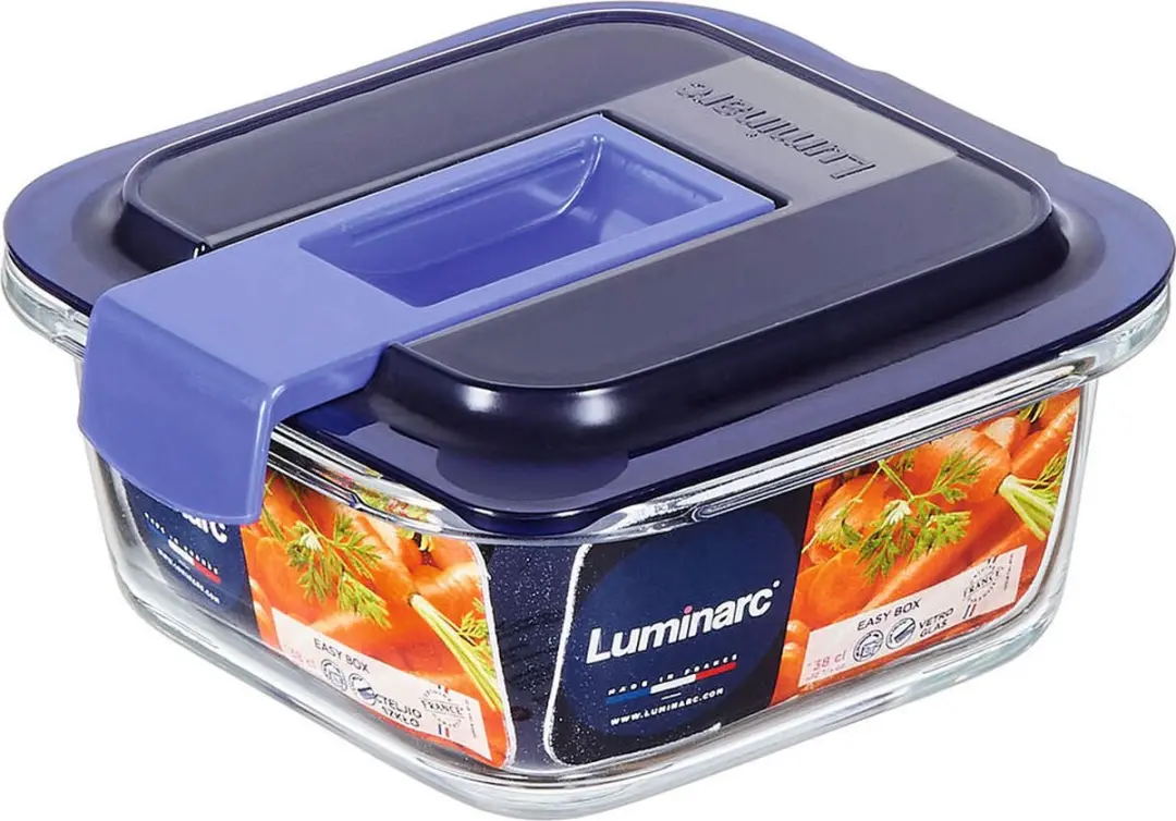 Luminarc Easy Box Q1923 Vershouddoos 38cl - Transparant & Blauw