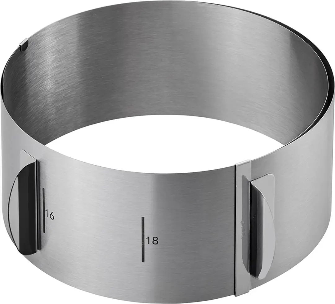 GEFU Tondo Verstelbare Taartring 16,5-32cm