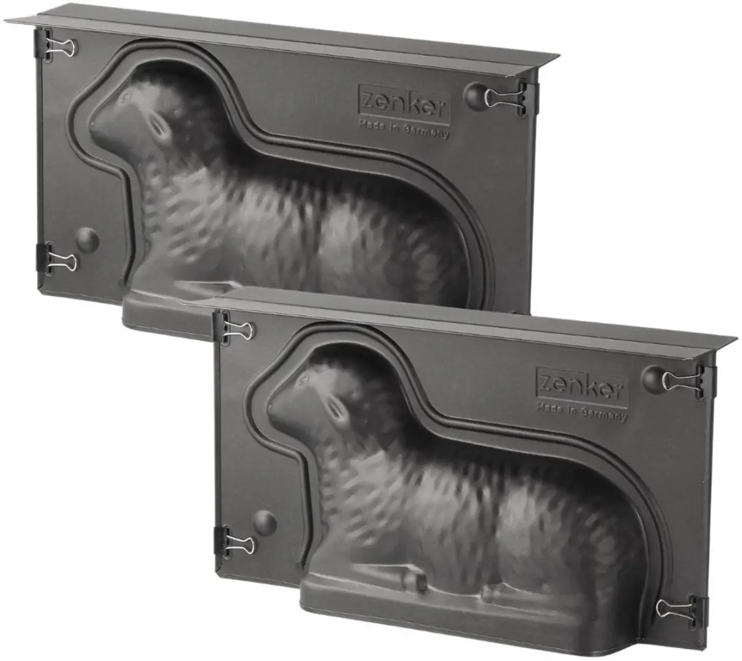 Zenker 3D Paaslam Taartvormen Set