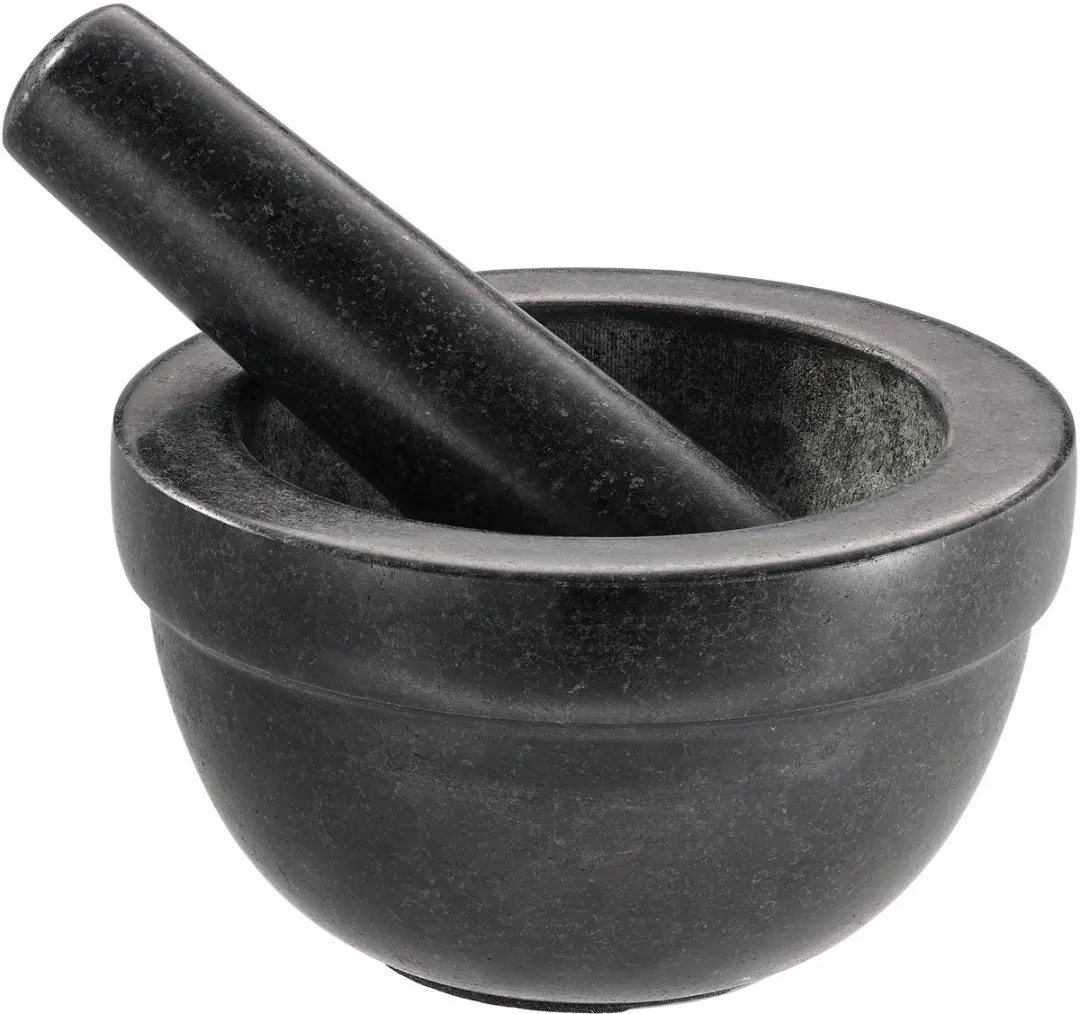 Rösle Vijzel Anti Slip Bodem Graniet 14cm - Grijs