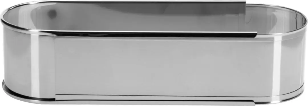 Westmark Ovale Cakevorm RVS 40cm - Uitschuifbaar - Zilver