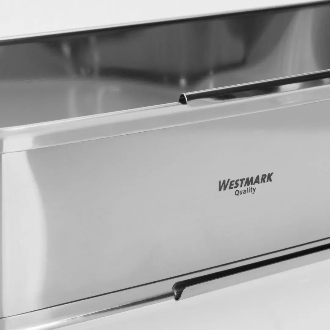 Westmark Ovale Cakevorm RVS 40cm - Uitschuifbaar - Zilver