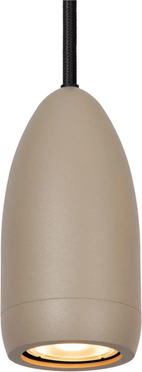 Lucide Evora Hanglamp 3xGU10 - Ø25cm Taupe