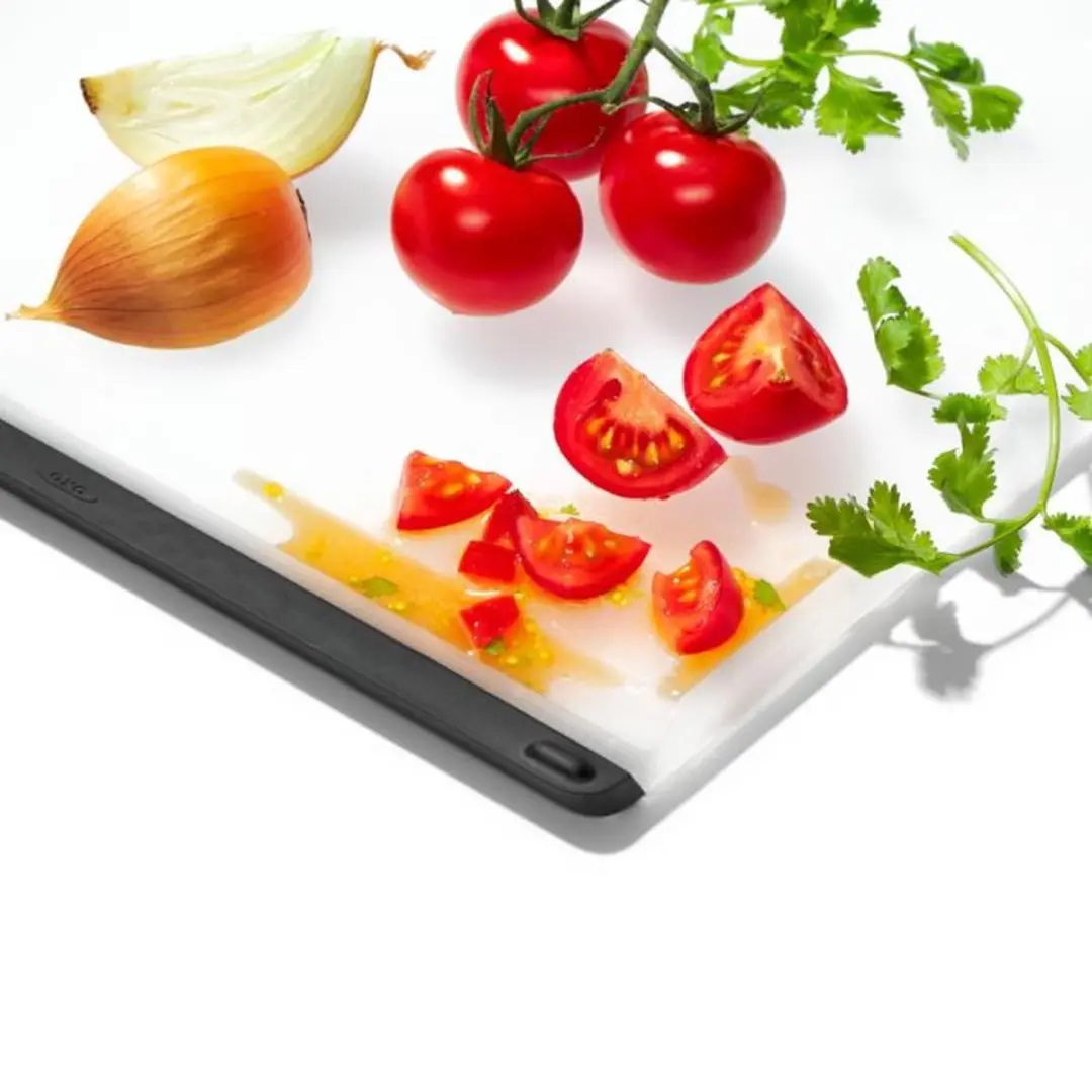 OXO Compact Snijplank 18x27cm - Met sapgoot - Zwart