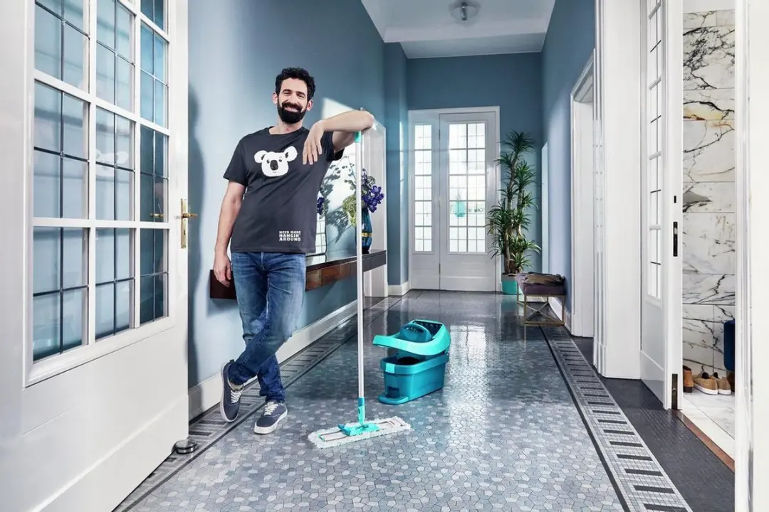 Leifheit Profi XL Vloerwisser 42cm - 8L Emmer - Turquoise
