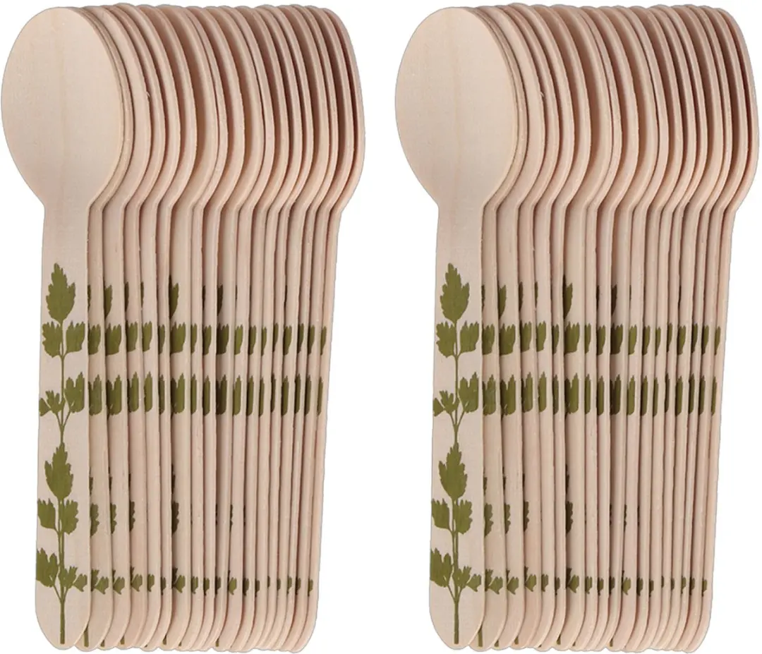 Esschert Design Houten Lepels 40 Stuks