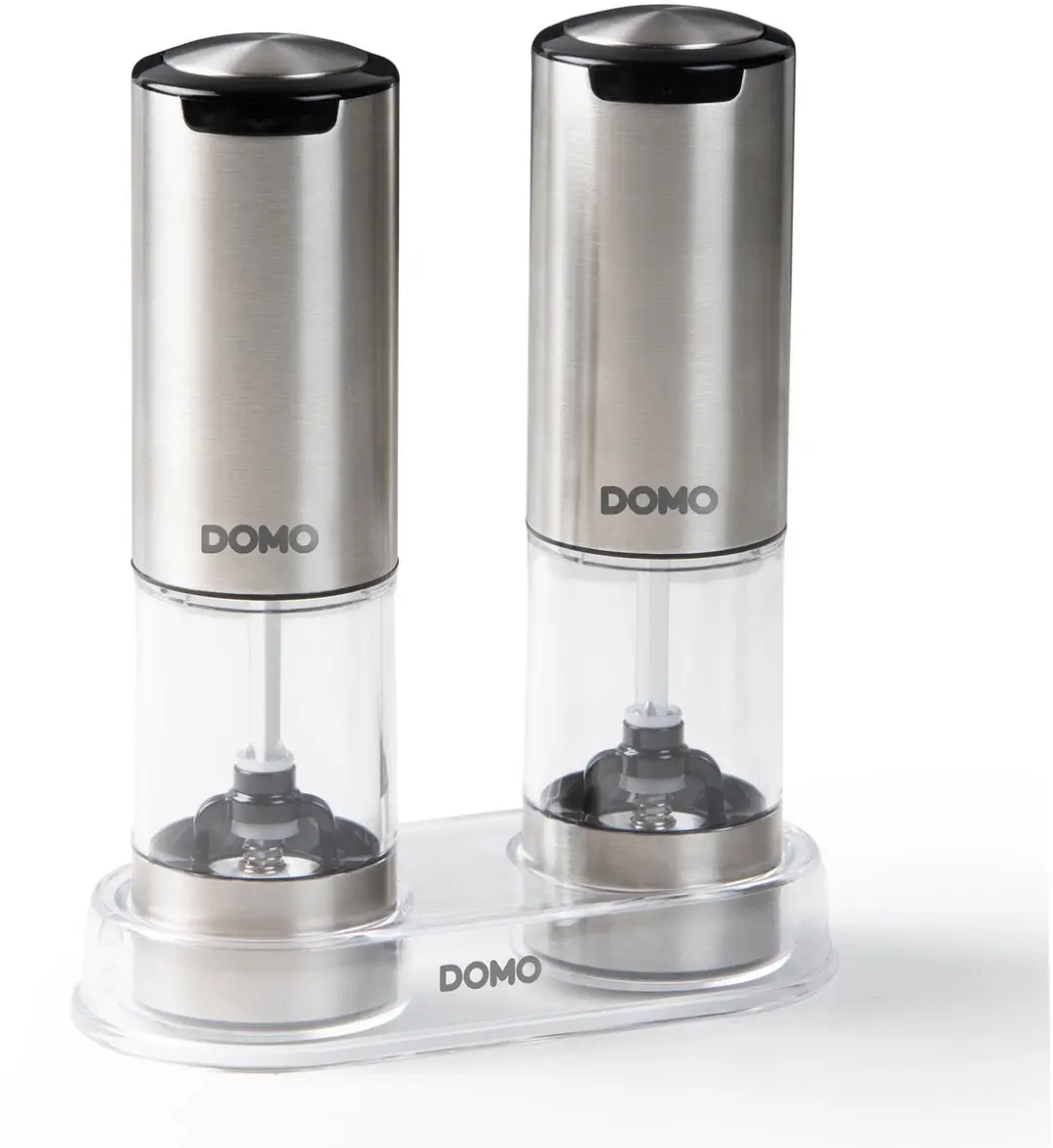 Domo DO3102 Oplaadbare Peper- en Zoutmolen Glas
