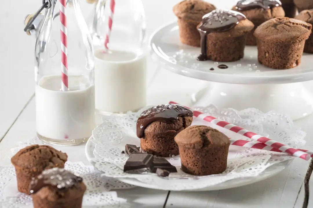 Lékué Bakvorm Mini Muffins 11-delig - Siliconen - Rood