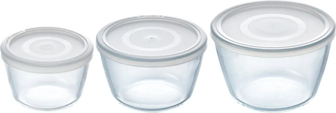 PYREX Cook&Freeze Ovenschalenset 3-delig 0,6/1,1/1,6L