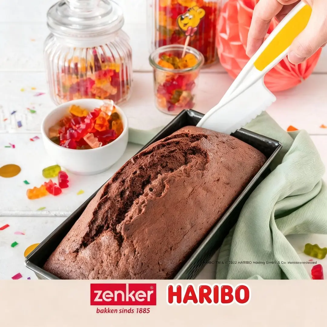 Zenker Haribo Kinderkeukenmes 22,2cm - Geel