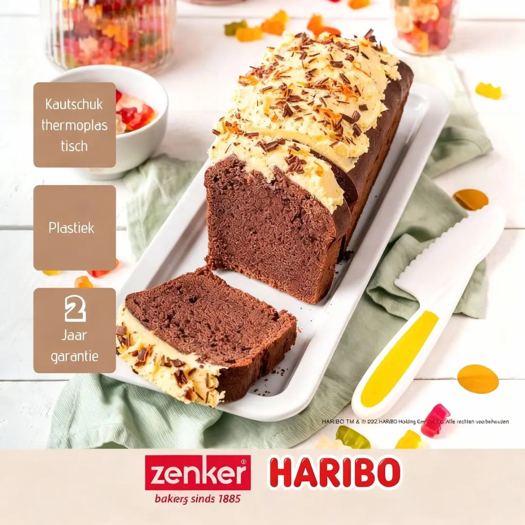 Zenker Haribo Kinderkeukenmes 22,2cm - Geel