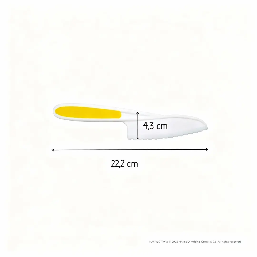 Zenker Haribo Kinderkeukenmes 22,2cm - Geel