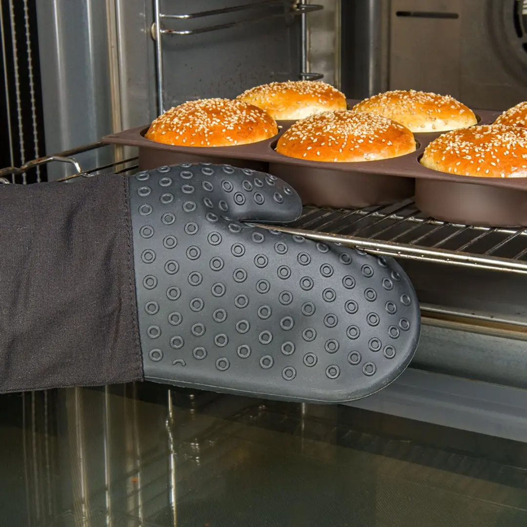 Lurch Ovenhandschoen - Zwart