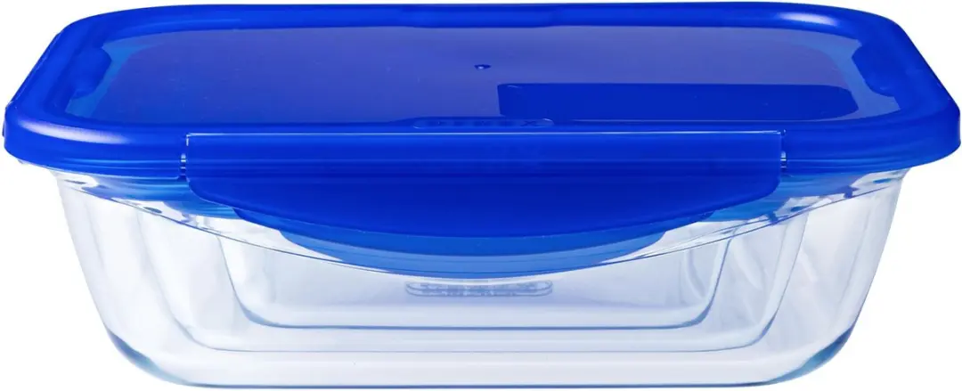 PYREX Cook & Go Schaal Rechthoek 0,8L - Met Deksel - Transparant - afbeelding 6 van 6