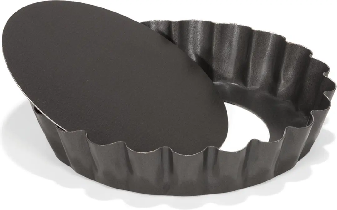 Patisse Mini Quichevorm Profi Losse Bodem 10cm - Grijs
