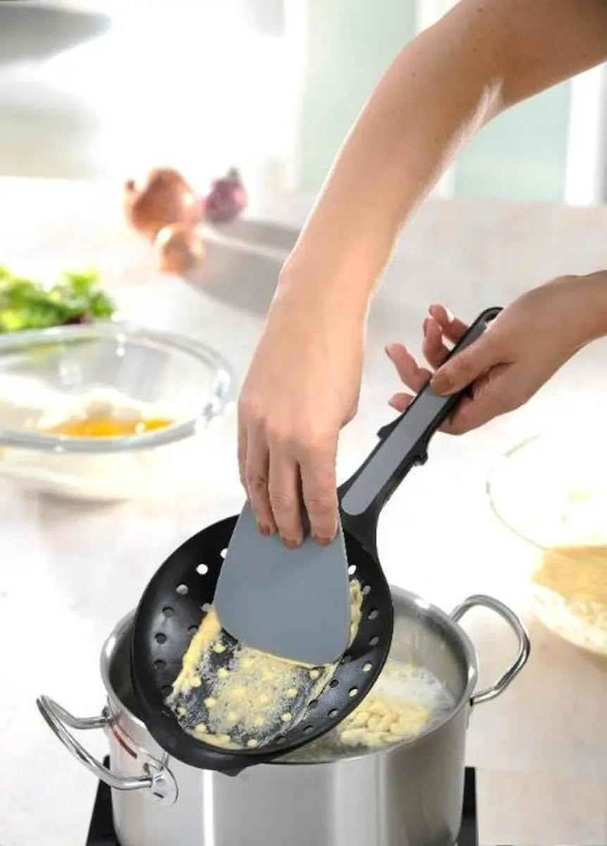 GEFU SCODEL Spätzlelepel met Deegschraper - 4006664109154