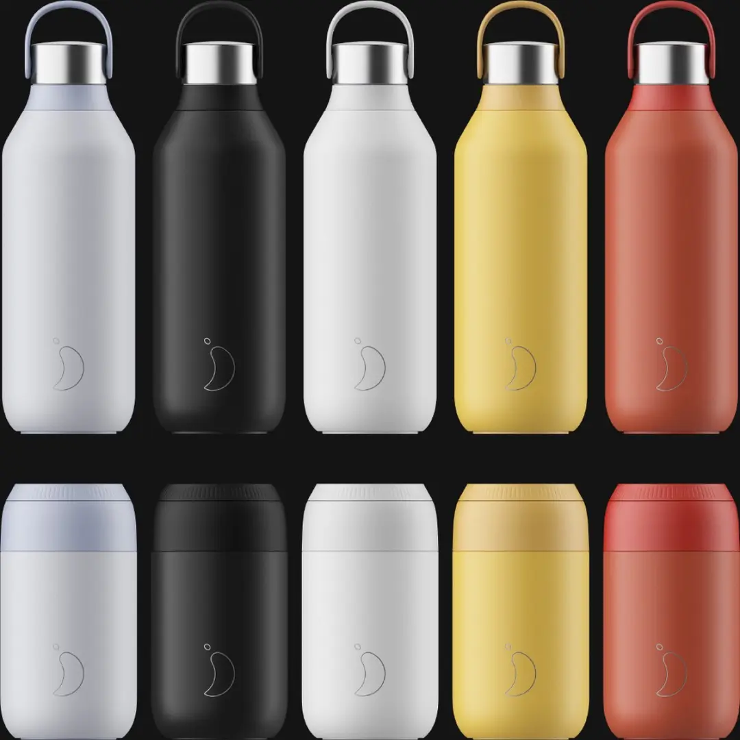 Chilly's Series 2 CB2-B500BPNK Drinkfles 500ml - Roze