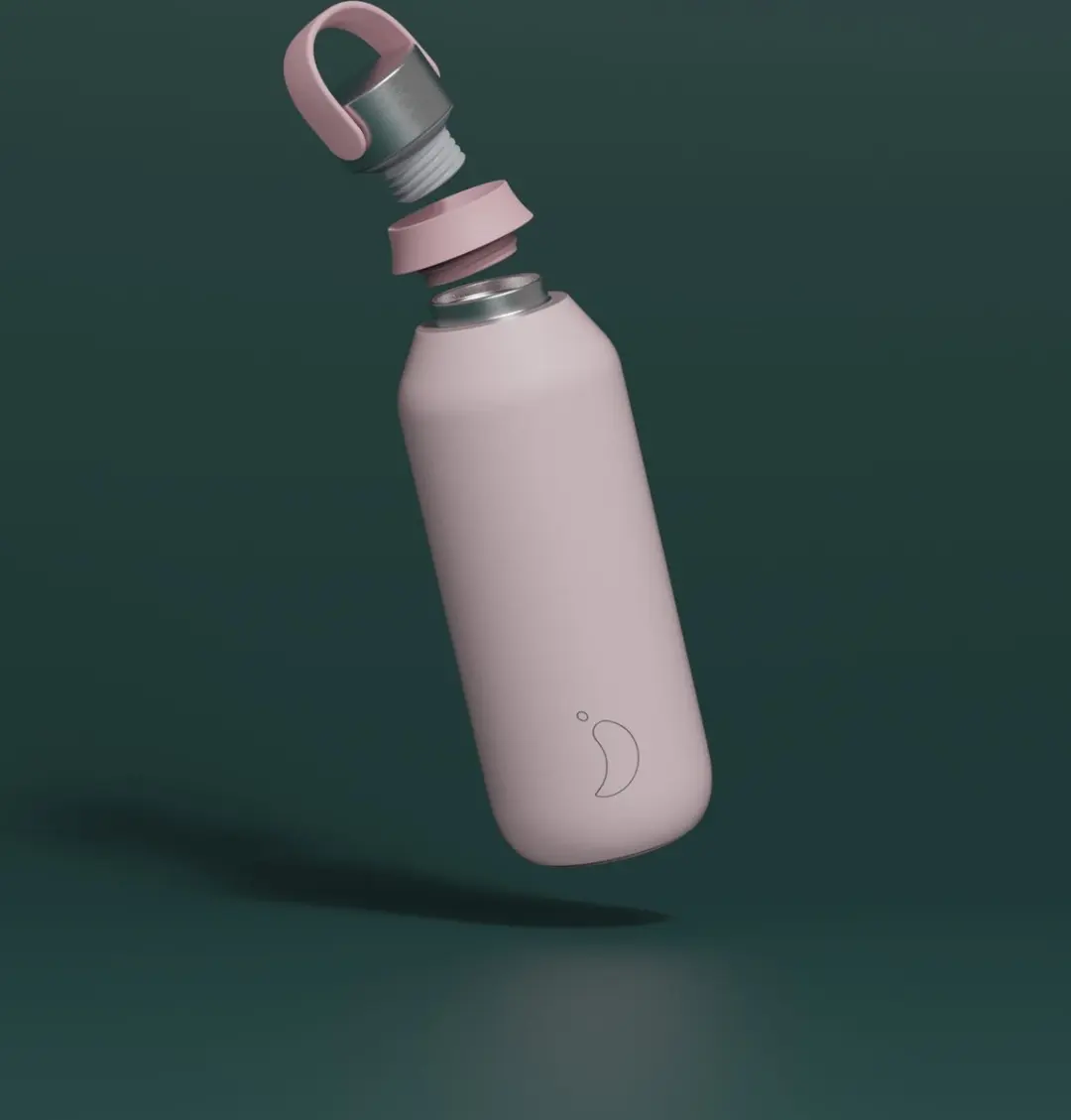 Chilly's Series 2 CB2-B500BPNK Drinkfles 500ml - Roze