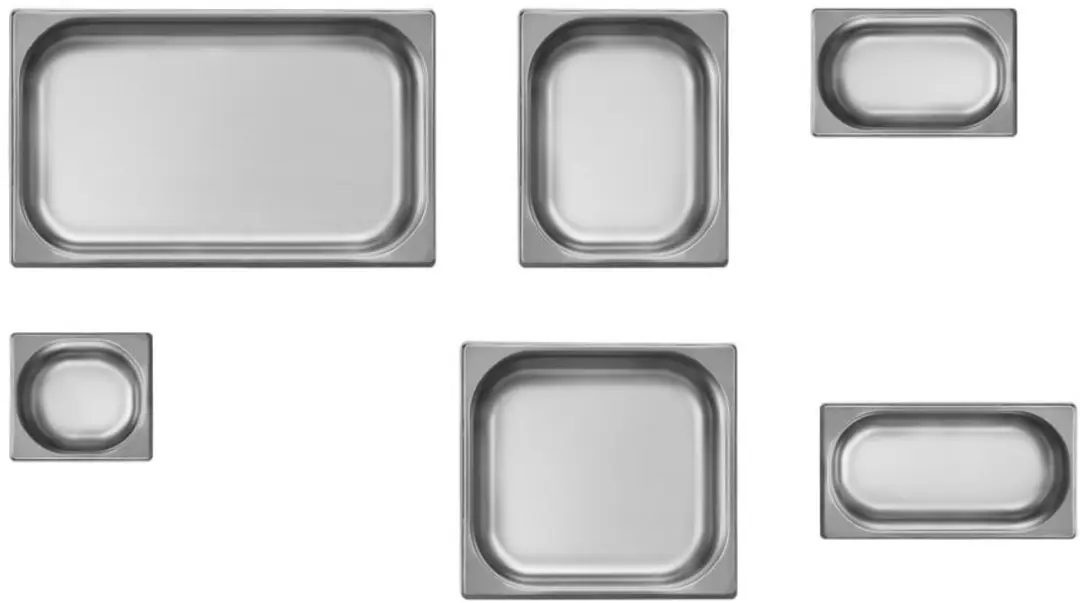 HENDI Gastronormbak 1/1 14L - Rvs 18/10 - Zilver
