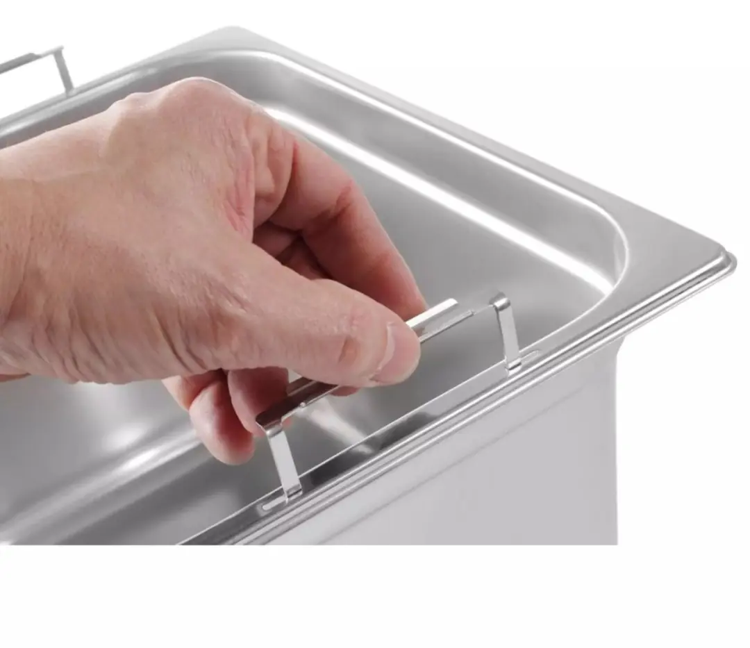 HENDI Gastronormbak 1/1 14L - Rvs 18/10 - Zilver