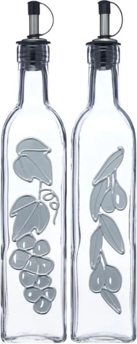 KitchenCraft Olie- en Azijnflessenset 500ml